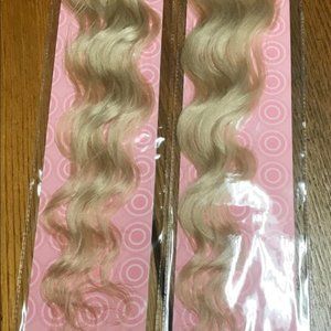 Donna Bella human hair curly blonde